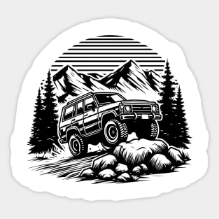 off road car Sticker